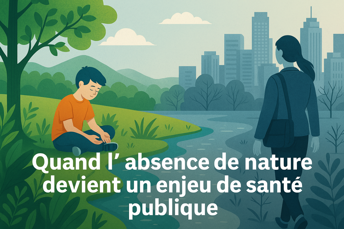  When the absence of nature becomes a public health issue 